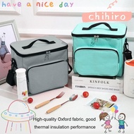 CHIHIRO Insulated Lunch Bag, Picnic Travel Bag Cooler Bag, Reusable Tote Box  Cloth Lunch Box Adult Kids