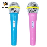 KOZEEY Funny Stage Microphone, Speech Practice Prop, Fake Microphone, Kids Microphone, Kids Party To
