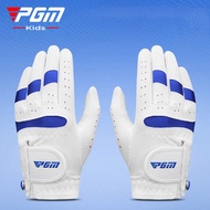PGM Children Golf Gloves Kid’s Microfiber Breathable Left Right Handed Golf Gloves