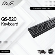 QS-520 104keys Wired Keyboard
