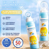 SG Fast Delivery Childrens sunscreen spray 150ml SPF50+ PA+++ Sunblock Spray Face and Body UV Waterp