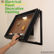 2025 DB Box Decorative Painting Flip-Top DB Box Decor Hydraulic-Assisted DB Box Decoration Wall Moun
