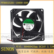 SUNON Jianzhun PE80252B1-1,000-AB9 24V 3.72 W 8CM8025 Inverter Cooling Fan wangh2