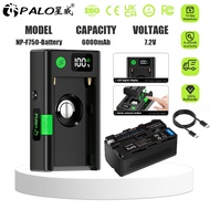 PALO NP-F Battery Adapter Plate With USB-C PD INPUT/OUTPUT For NP-F750/F770/F960/F970/F980 Battery