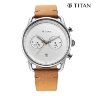 Titan Quartz Analog Leather Strap Watch for Men