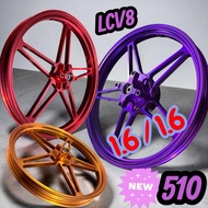 510 CNC Sport Rim LCV8 510 Crazy Color 1.6/1.6 17 Limited Stock MS510, FG510