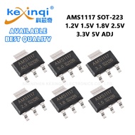 (10-50pcs) AMS1117 SOT-223 1.2V 1.5V 1.8V 2.5V 3.3V 5V ADJ Linear Voltage Regulator AMS1117-1.2 AMS1