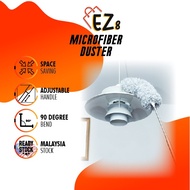 EZ8 - Microfiber Superfine Fibre Dusters with Telescoping Extension Pole (2.8 meters)