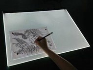 標準版描圖用調光型A2-USB-LED/磁吸式/描圖板/光桌/透寫台/超薄燈箱/燈箱 