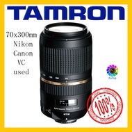 Tamron SP 70-300mm f/4-5.6 Di VC USD Telephoto Zoom Lens Nikon &amp; Canon  (display set)