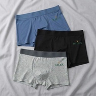 Rilex Men's Boxer Briefs Cotton Underwear Comfortable Breathable Stretch Fit Athletic Shorts For Eve