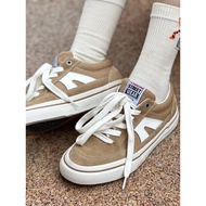 Vision STREET WEAR STICK Retro Brown Classic Unique Low Top Casual Skateboard Shoes For Men And Women Milk Brown-Vi14