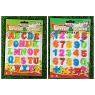 MAGNETIC LETTER AND NUMBERS (BIG)