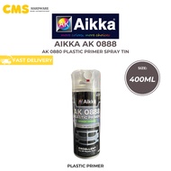 AIKKA AK 0888 Plastic Primer Grey Colour Primer Bumper Permukaan Plastik Primer Spray Tin 400ML