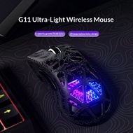 Furycube G11 Wireless Gaming Mouse Bluetooth 2.4g Paw3311 Sensor Lightweight Hollow Out Design Rgb M