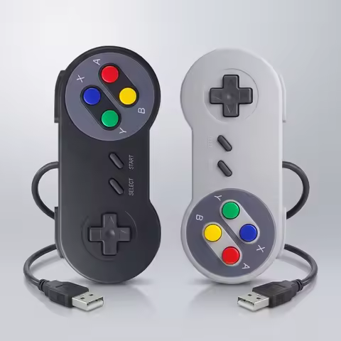 USB Gamepad Gaming Joystick Retro Gamepads for PC NESPi RetroPie Game Control for Raspberry Pi 5 4 3