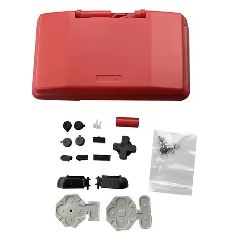 AED6-1 Set Replacement For DS NDS Game Console Full Set Shell Cover With Buttons Protective Case Acc