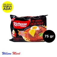 Nabati RICHEESE MI INSTANT FRIED SPICY CHEESE FIRE LEVEL 5 ULTIMATE HOT 75 GRAM SPICY CHEESE INSTANT