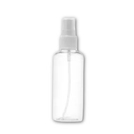 Spray Bottle - Clear Pet  With White Spray Head