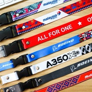 AIRLINES LANYARD | AVIATION | FLIGHT | AIRWAYS | AIRPLANE | CABIN CREW | PILOT | AIRLINES SERIES