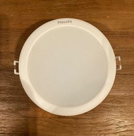 Philips downlight LED 4000K 暖白光筒燈 3盞