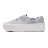 Vans Authentic Stack Foam VN0A4BVOUNY Micro Weave Gray Shoes Sneakers Sneakers Sports Height Increase