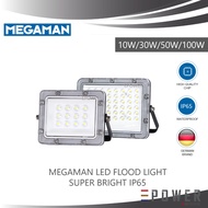 MEGAMAN LED 10W/30W/50W/100W FLOOD LIGHT SUPER BRIGHT IP65