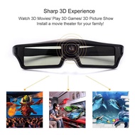 Active Shutter DLP-Link 3D Glasses HD 750:1 For 3D DLP Projector 96-144Hz