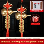 Antique Copper Coins Fuxiang Decorative Hanging Pendant