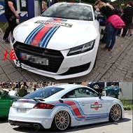 Car stickers FOR Audi TT car body personalized custom fashion sports Vinyl Decals Film Accessories