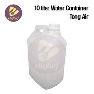 CHEFTURF KITCHEN - 10 LITER PLASTIC WATER CONTAINER / TONG AIR / JERRY CAN / BEKAS AIR