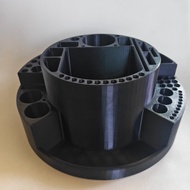 Desktop Tool Storage Rack Round Tool Storage Rack Large Tool Storage Bracket 3D Printing Tool Storag