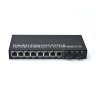 Gigabit 2 Optical 8 Electric SFP Switch 2 * SFP Port+8 * Poe Port Optical Fiber Converter Gigabit Op