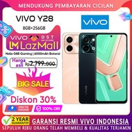 Vivo Y28 8/128GB RAM 8GB+8GB ROM 256GB NFC Hp Murah Vivo Terbaru 2024 100% Original Garansi Resmi