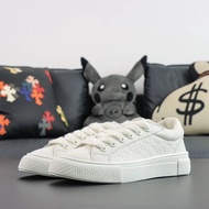 
STONE ISLAND x DIOR DIOR Men's Shoes B33 Capsule Series Round Toe Lace-Up Sneakers Casual Shoes Whi