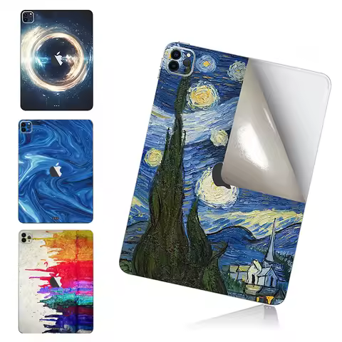 For iPad Cover Sticker Pro 11 M1 M2 iPad Skin 12.9" 2020 2021 2022 Back Skins Protective Film 3M Pro