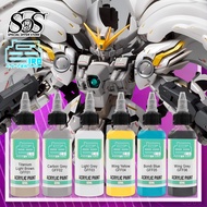 Acrylic Paint 60ml IRO Paint Solvent Based Airbrush Pre-thinned Paint Wing Snow White Series DIY Gun