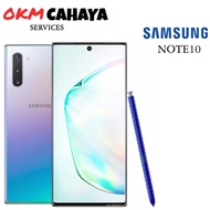 SAMSUNG GALAXY NOTE 10 N970( 8+256GB)ORIGINAL IMPORTED SET( USED) Snapdragon 855