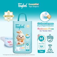 Faybel Essential Tape Diapers M 58 pcs