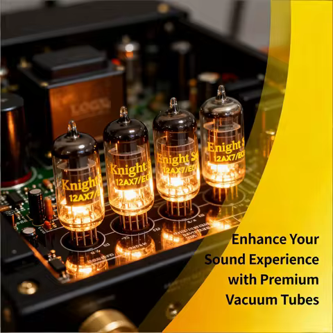 Knight series 12AX7/ECC83 vacuum tube replacement 12AX7-AT UA-12AX7B 12AX7-TA headphone tube amplifi
