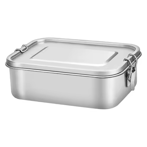 Bento Lunch Box Metal Lunch Containers Leakproof Lunch Container Bento Box Dishwasher Safe BPA Free