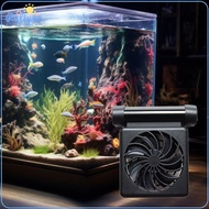 Fish Tank Chiller Adjustable Angle Quiet for Fish Tank 2 Level Aquarium Water Cooling Fan Aquarium C