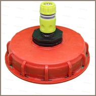 Nevʚ ɞ Plastic IBC for Tank Cap Cover Lid Bung Adapter with Water Injection Connector P