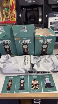 52toys迪士尼反派盲盒 52toys disney villains on the chase