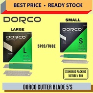 DORCO CUTTER BLADE - 1 TUBE / 5'S BLADE / MATA PISAU