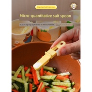 measuring spoon Sebilangan kecil sudu garam dengan skala, sudu garam khas yang boleh disesuaikan unt