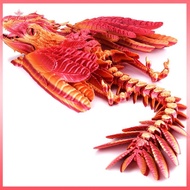 NFPH> Feathered Wyvern Dragon, 3D Printed Dragon, Articulated Dragon, Fidget Dragon, 3D Printed Toys