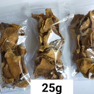 Fresh Sliced Temulawak, Dry, 25 grams