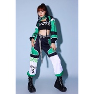 Performance Costume Set Jazz Hip-Hop Dance Outfit for Women Adult Street Dance Kpop Stage Wear