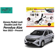 Geneo Pedal Lock Double Lock For Perodua Alza Year 2022 - Present